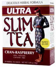 Hobe Labs Ultra Slim Tea Cran-rasberry 24 Bags
