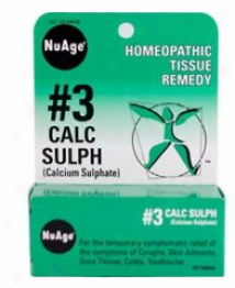 Hyland's Nuage Tissue Salts Calcarea Sulphurica6 x 125tabs