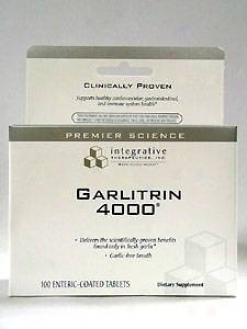 Integrative Therapeutic's Garlitrin 4000 100 Tabs