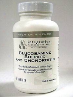 Integrative Therapeutic's Glucosamine Sulfate And Chondroitin 60 Tabs