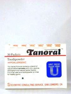 Intensive Nutrition's Tanoral Toothpowder 1.58 Oz