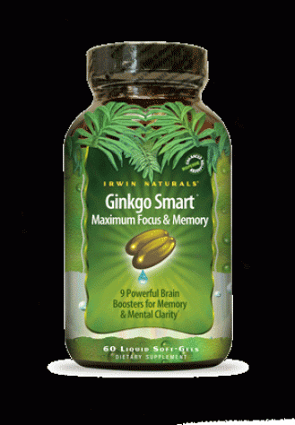 Irwin Naturals Advanced Gingko Smart 60sg