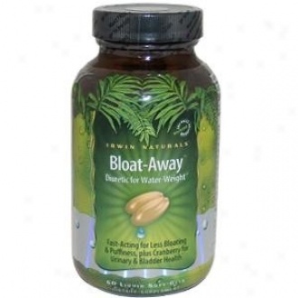 Irwin Naturals Bloat-away Diuretic For Water-weight Liquid Soft-gels 60sg