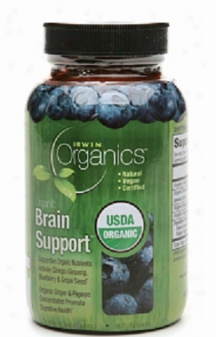 Irwin Naturals Irwin Organics Brain Support 60tabs