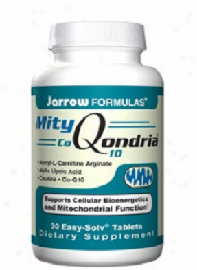 Jarrow's Mityqondria 10 W/co-q10 60mg 30tabs