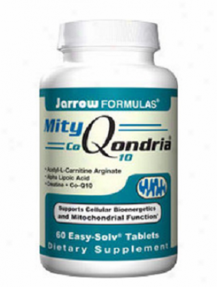 Jarrow's Mitywondria 10 W/co-q10 60mg 60tabs