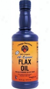 Jarrow's Organic Hi Lignan Flax Oil 16 Fl Oz