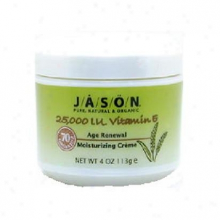 Jason's Beauty Oil Vitamin E-25000 Cream 4oz