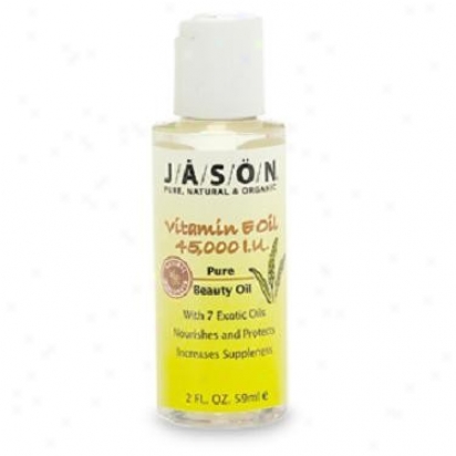 Jason's Beauty Oil Vitamin E-45000 Oil 2oz