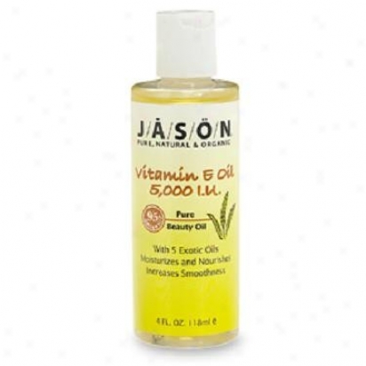 Jason's Beauty Oil Vitamin E-5000 Oil 4oz