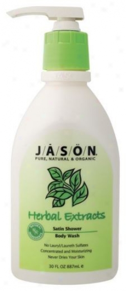 Jason's Body Stain Herbal Satin Shower 30oz