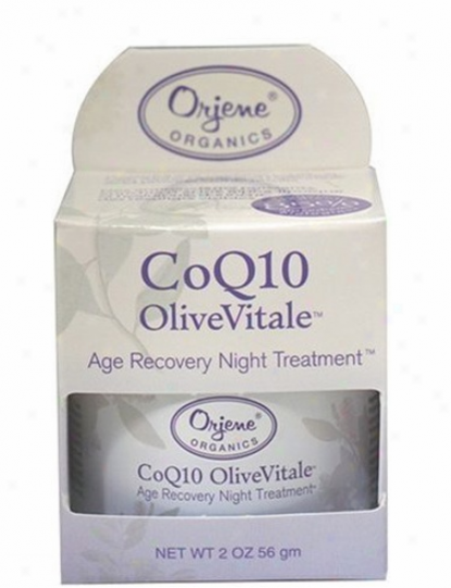 Jason's Coq10 Olivevitale Age Recovery Night Treatment Cream 2oz