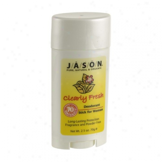 Jason's Deodorant Naturally Fresh Stick For Women 2.5oz D20