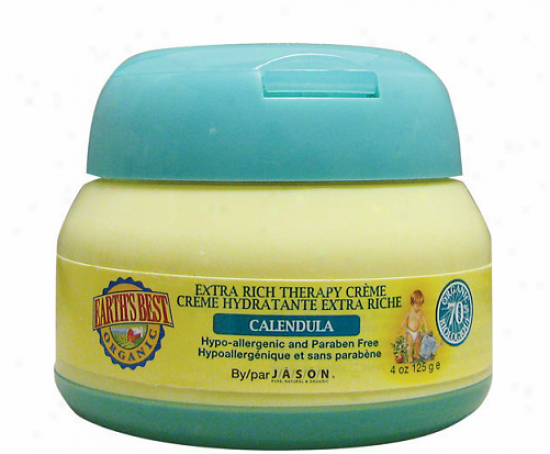 Jason's Earth's Most good Extra Rich Therapy Creme Calendula 4oz