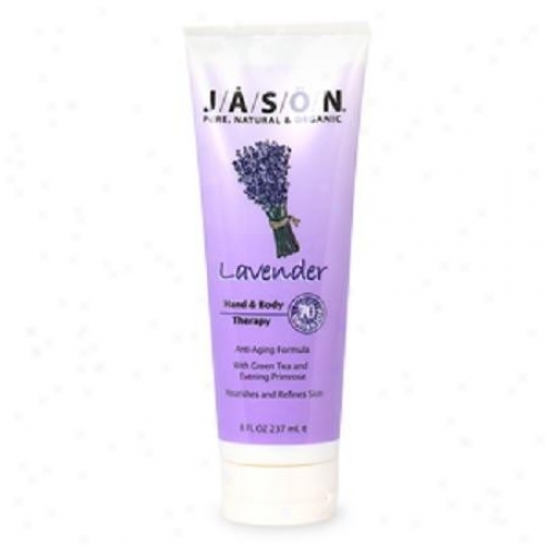 Jason's Hand & Body Therapy Lotion Lavender 8oz