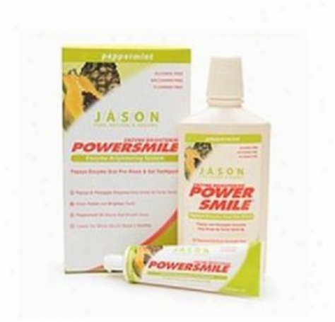 Jason's Powersmile Papaya Enzyme Brightening System (2pc) 1kit