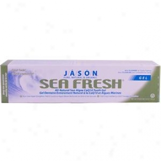 Jason's Toothpaste Sea Fresh + Coq0 Gel 6oz