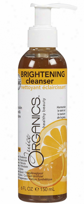 Juice Organics Brightening Cleamser 6 Fl Oz