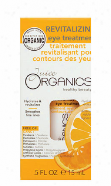 Juice Organics Revitalizing Eye Trewtment 0.5 Fl Oz