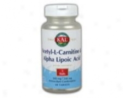 Kal's Acetyl-l-carnitine & Alpha Lipoic Acid 60tabs