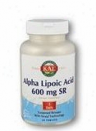 Kal's Alpha Lipoic Acid Sr 600mg 60tabs