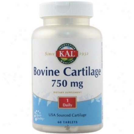 Kal's Bovine Cartilage 750mg 60tabs