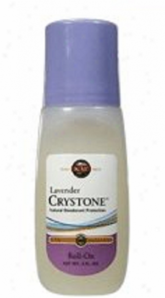Kal's Crystone Deodorant Roll-on Lavender 3oz