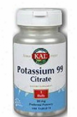 Kal's Potassium 99 Citrate 99mg 100tabs