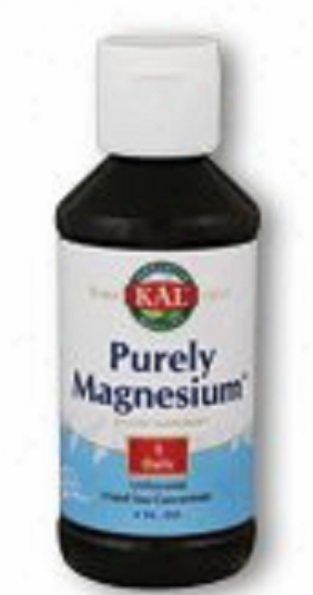 Kal's Purely Magnesium Unflavored 400mg Liquid 4oz