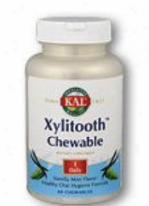 Kal's Xylitooth Vanilla Mint Chew 60tabs