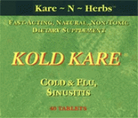 Kare-n-herb's Kold Kare 40tabs