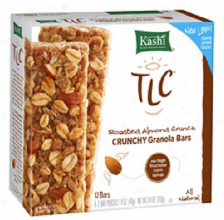 Kashi's Tlc Crunchy Grnaola Bars Roasted Almond Crunch 6x1.4oz