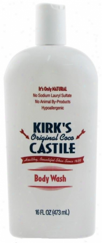 Kirk's Natural's Body Wash Coco Castile 4oz