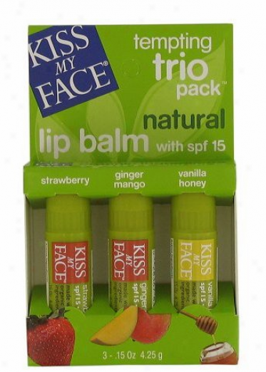 Salute My Face's Lip Healing Alluring Trio Version-2 3pks