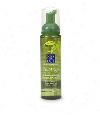 Kiss My Face's Mousse Hair Care Hold Up Styling 8.5 Oz