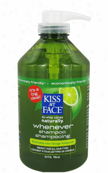 Kiss My Face's Shampoo Whenever W/organic Botanicals 32oz