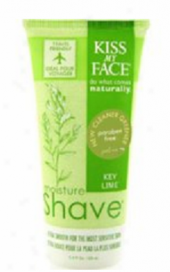 Kiss My Face's Shave Key Lime Moisture 3.4oz