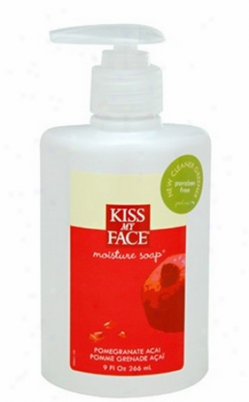 Kiss My Face's Soap Liquid Pomegranate Acai Moistuee 9oz