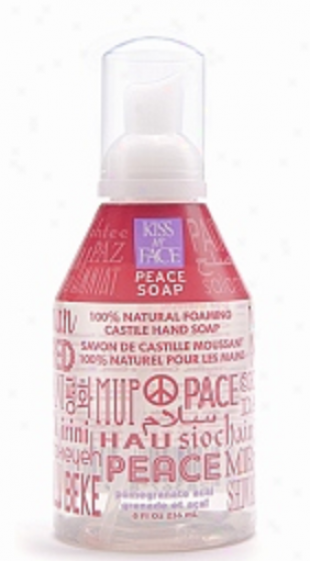 Kiss My Face's Soap Liquid Self Foaming Pomegranate Acai Peace 8.75oz