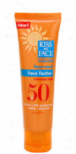 Kiss My Face's Sun Care Face Factor Spf-50 2oz