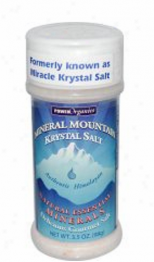 Klmaath's Blue Green Algae Mineral Mountain Krystal Salt 3.5oz