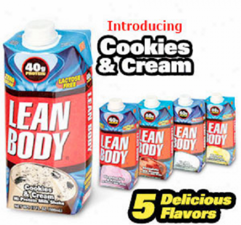 Labrada's Lean Body Rtd Shake Cookies & Cream 17oz 12/case