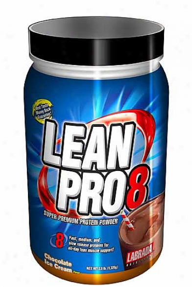 Lqbrada's Lean Pro 8 (super Premium Protein) Chocolate 2.9lb