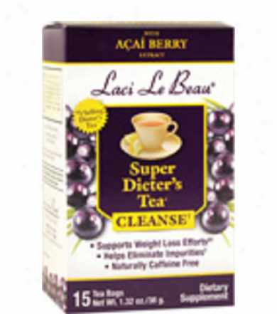 Laci Le Beau's Super Dueter's Tea Acai Berry Extract 30bags