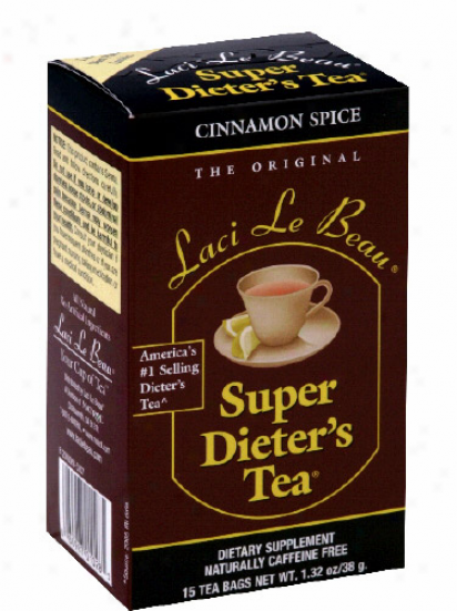 Laci Le Beau's Super Dieter's Tea Cinnamon Spice 15bags