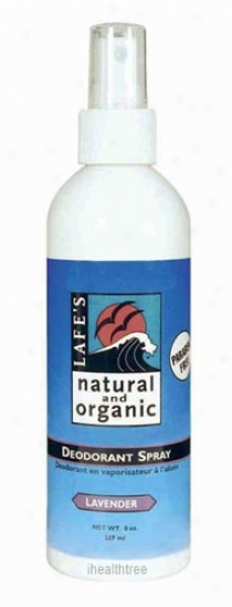 Lafe's Natural & Organic Crystal Spray Lavender 8oz