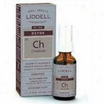 Liddell's Chemical Detox Spray 1 Fl Oz