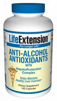 Life Extension's Anti-alcohol Antioxidants 100caps