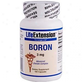 Life Extension's Boron Caps 3mg 100caps