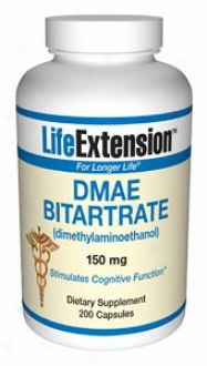 Life Eztension's Dmae Bitartrate 150mg 200caps